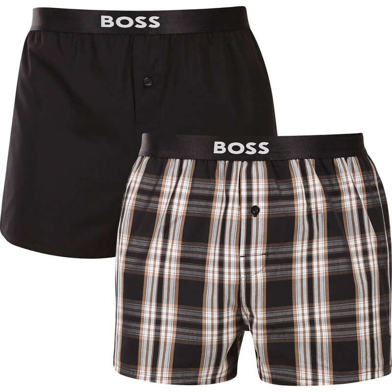 2PACK pánské trenky BOSS vícebarevné (50535781 003) 111142166