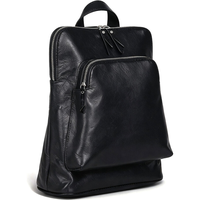 Glara leather Kožený batoh a taška přes rameno 2v1 – Crystal Lane 111260666