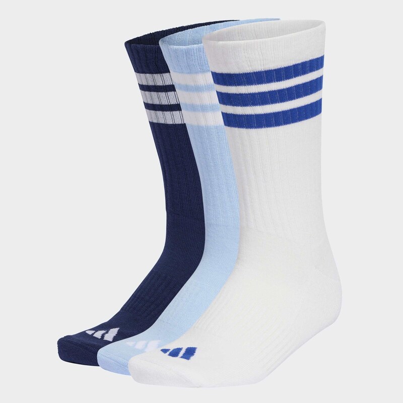 adidas Performance adidas 3S ESS C CRW 3P SOCKS DKBLUE/WHITE/GLOBLU 111267228