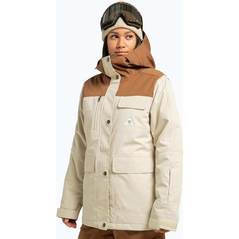 Dámská snowboardová bunda DC Liberate oatmeal