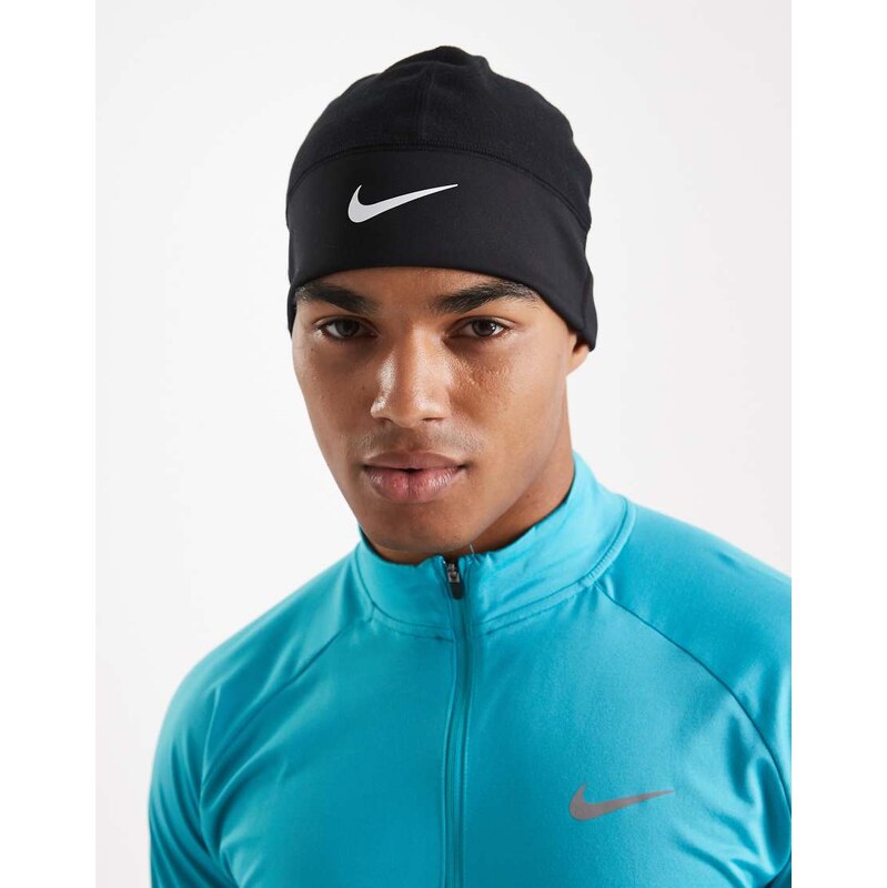 Nike Running Nike Therma-Fit Fleece beanie in black