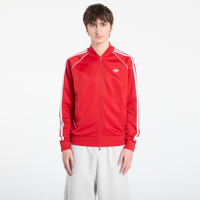 adidas Originals Mikina adidas Sst Track Top Better Scarlet/