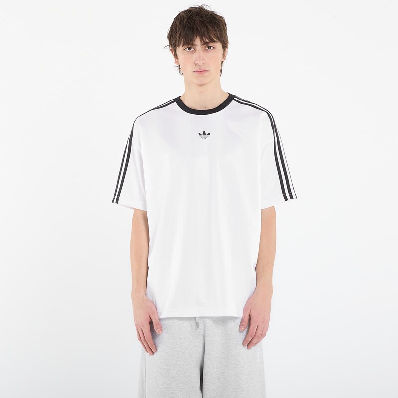 adidas Originals Tričko adidas Adicolor Jacquard Jersey White L
