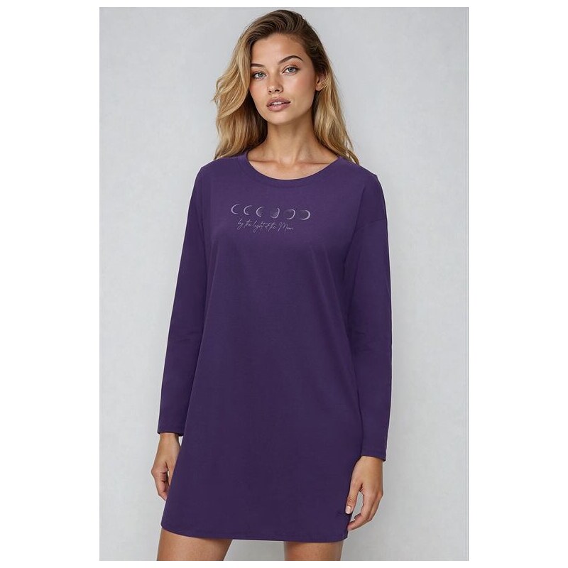 Triumph Bavlněná noční košile Moon Nightdresses NDK LSL 04