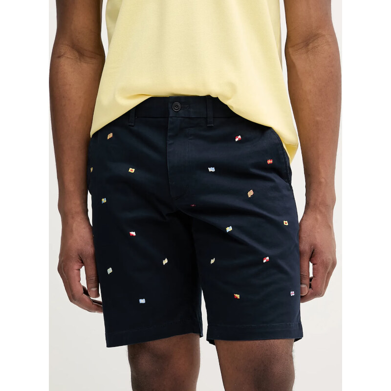 Tommy Hilfiger pánské tmavě modré šortky
