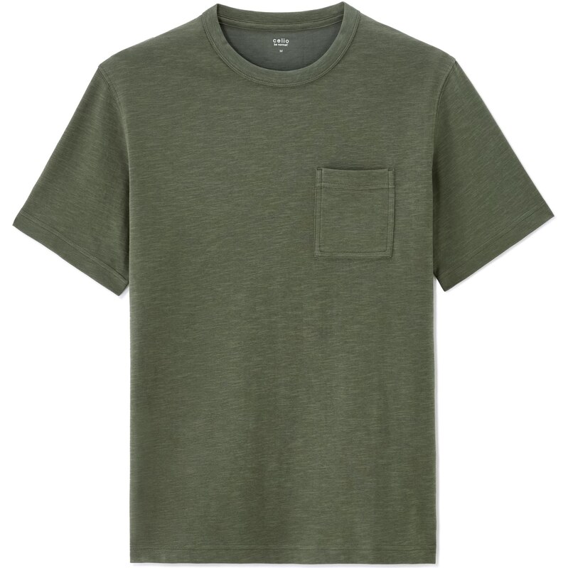 Celio Khaki tričko s kapsou