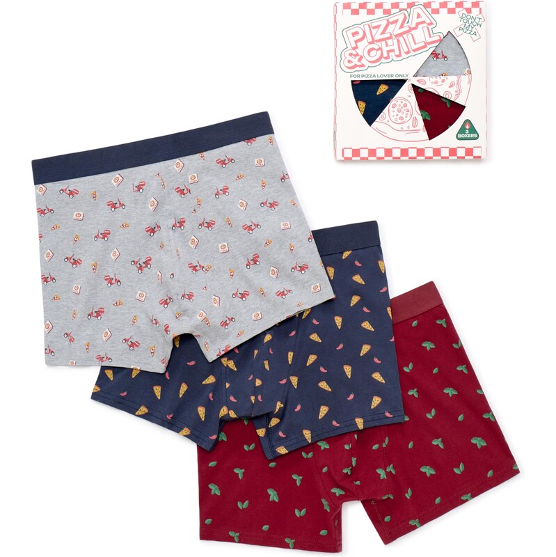 Celio Pizza Boxer Box dárková sada