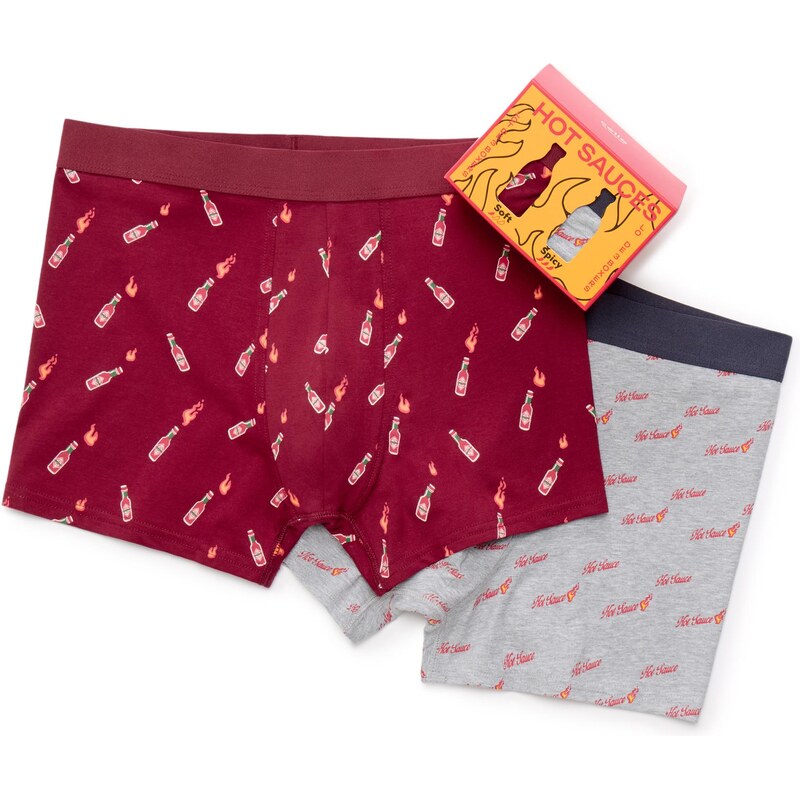 Celio dárkový set boxerek Hot Sauce