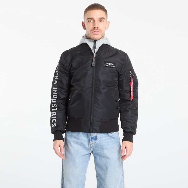Bunda Alpha Industries MA-1 D-Tec SE Black / Grey S