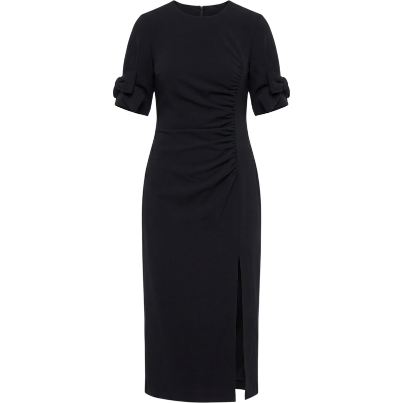 IMPERIAL Ribbons Black šaty 111286802
