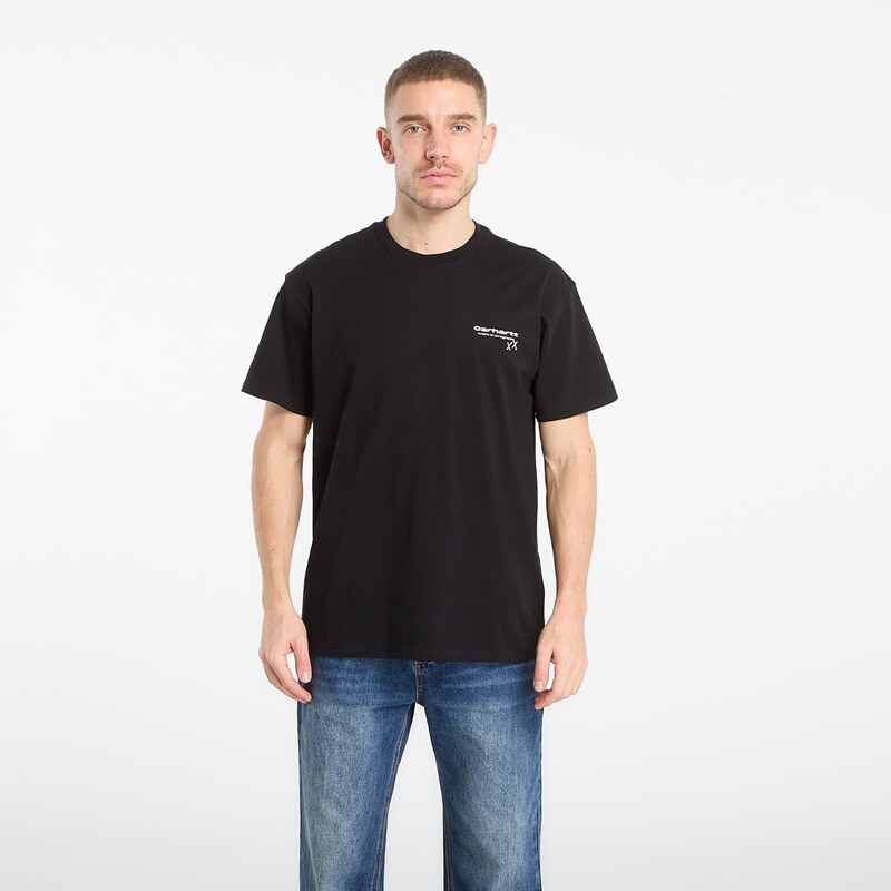 Tričko Carhartt WIP S/S Garble T-Shirt UNISEX Black S