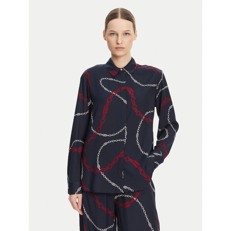 Tommy Hilfiger dámská vzorovaná halenka