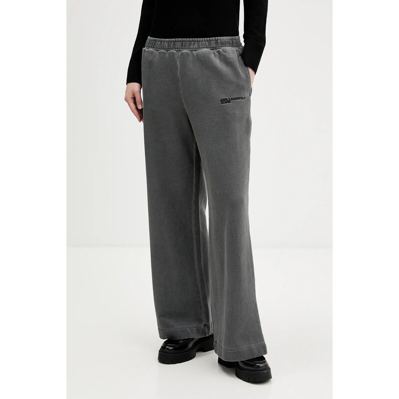 Karl Lagerfeld Jeans Bavlněné tepláky Karl Lagerfeld Jeans