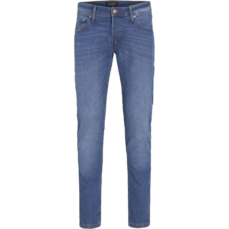 JACK & JONES Džíny Glenn modrá džínovina