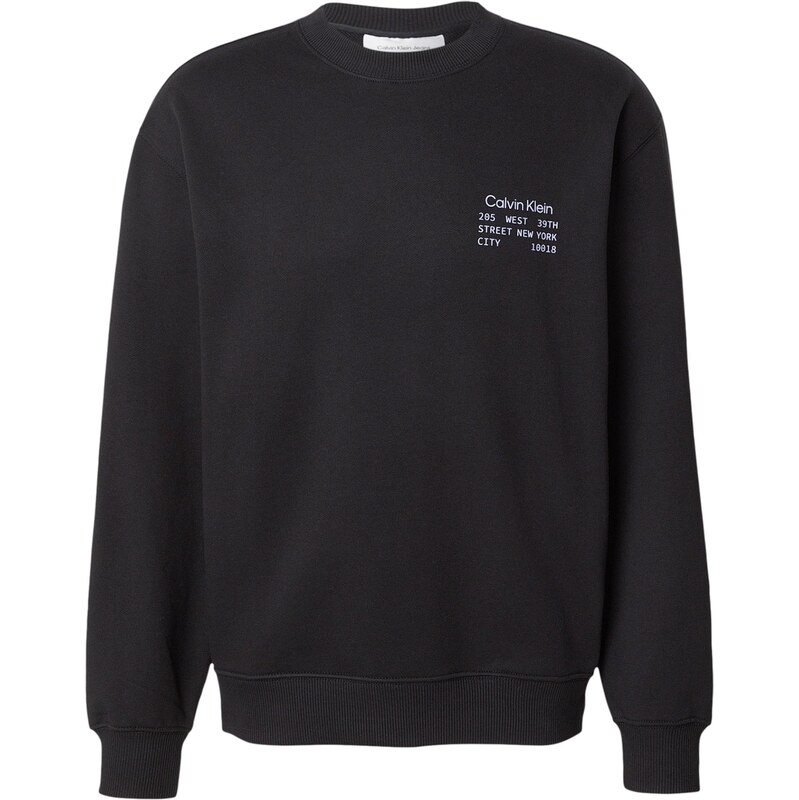 Calvin Klein Jeans Mikina šeříková / černá