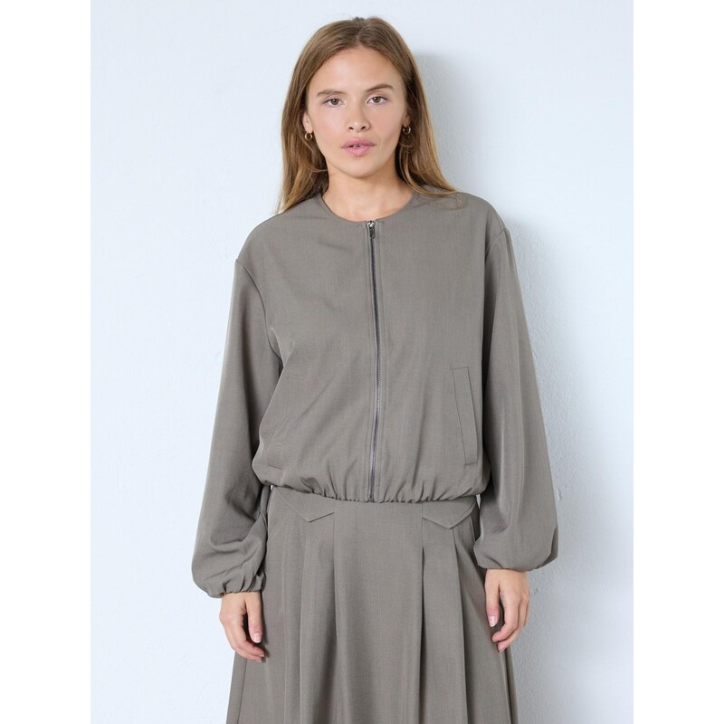cocouture Přechodná bunda LunaCC světle hnědá 111291895
