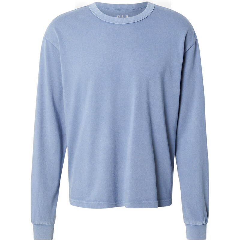 GAP Tričko LS HVY CROP TEE světlemodrá