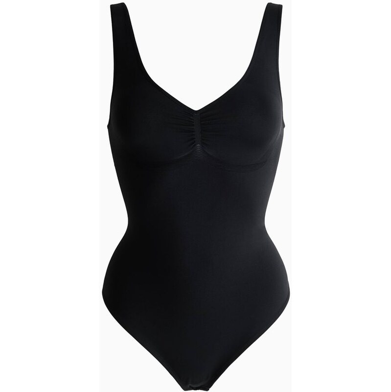 H&M - Body Firm shape Sculpting Thong - černá 111318393