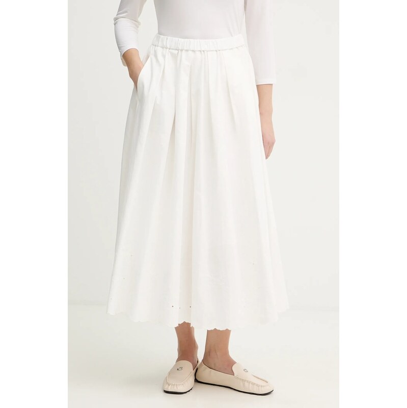 Sukně s přídavkem lnu Weekend Max Mara PIO 111321506