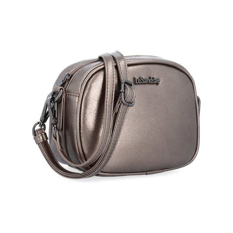 Malá crossbody kabelka Famito 4370 BR bronzová 111339360