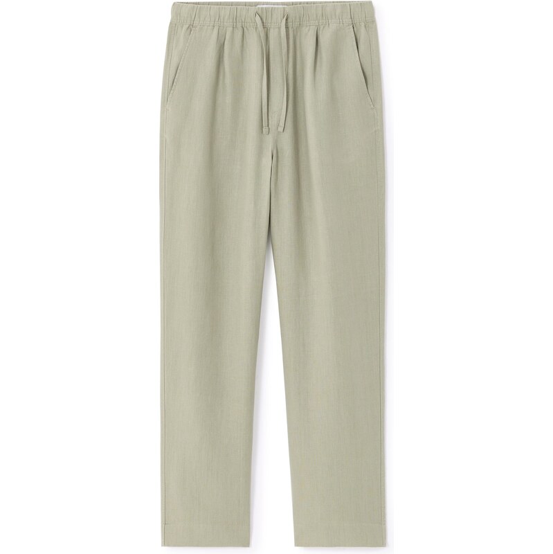 Celio lněné kalhoty Lolinos