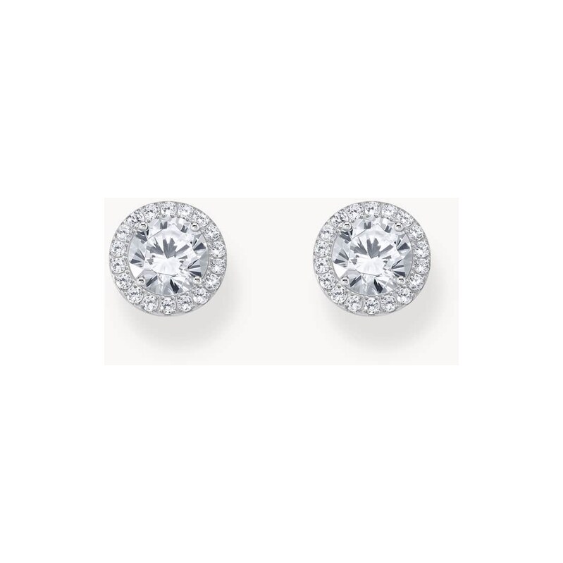 Thomas Sabo studs in sterling silver - SILVER 115504943