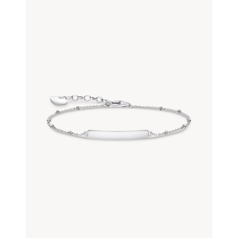 Thomas Sabo Bracelet classic with dots silver in sterling silver 115499388