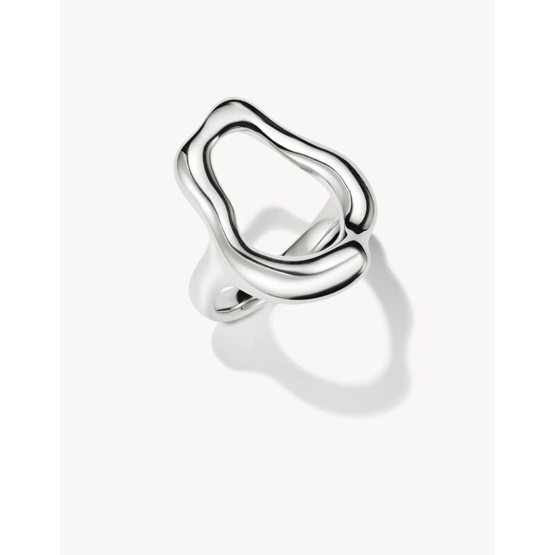 Thomas Sabo Silver ring natural beauty in silver