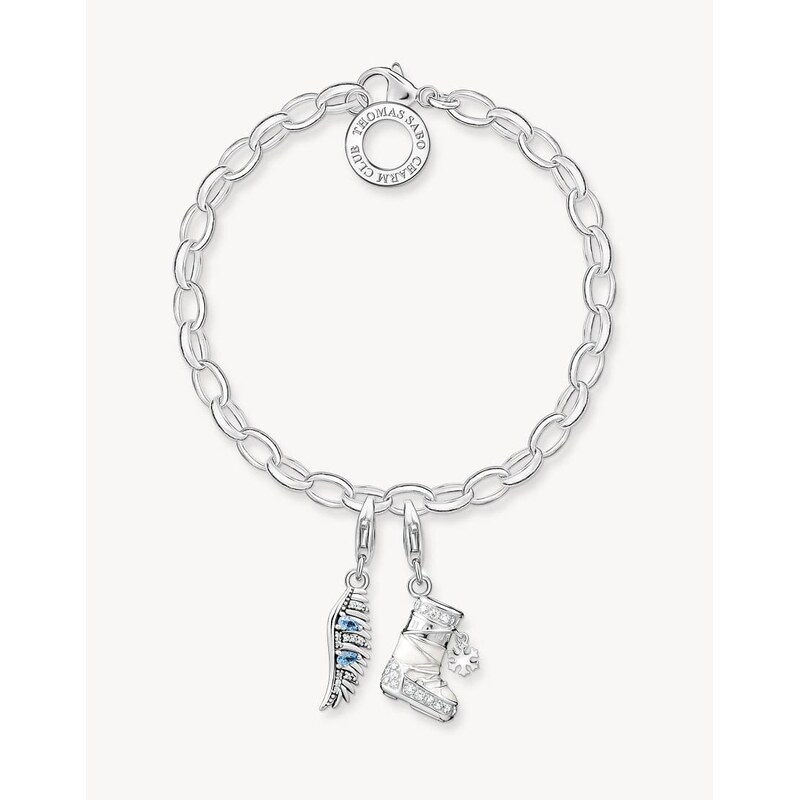 Thomas Sabo Charm bracelet classic small in silver 115496057