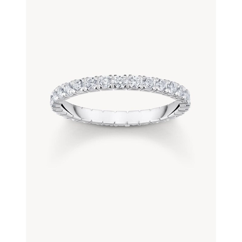 Thomas Sabo Ring in silver/white - SILVER