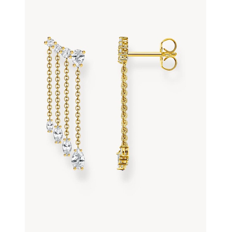 Thomas Sabo waterfall earrings in gold plating 115505296