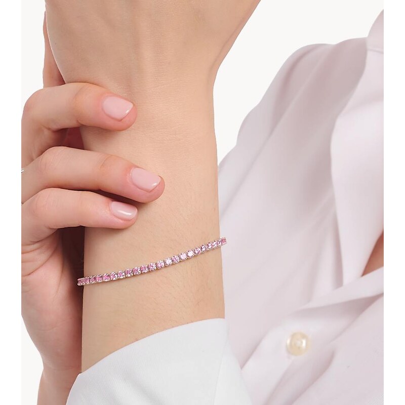 Thomas Sabo Bracelet in 925 sterling silver in silver & pink 115504940