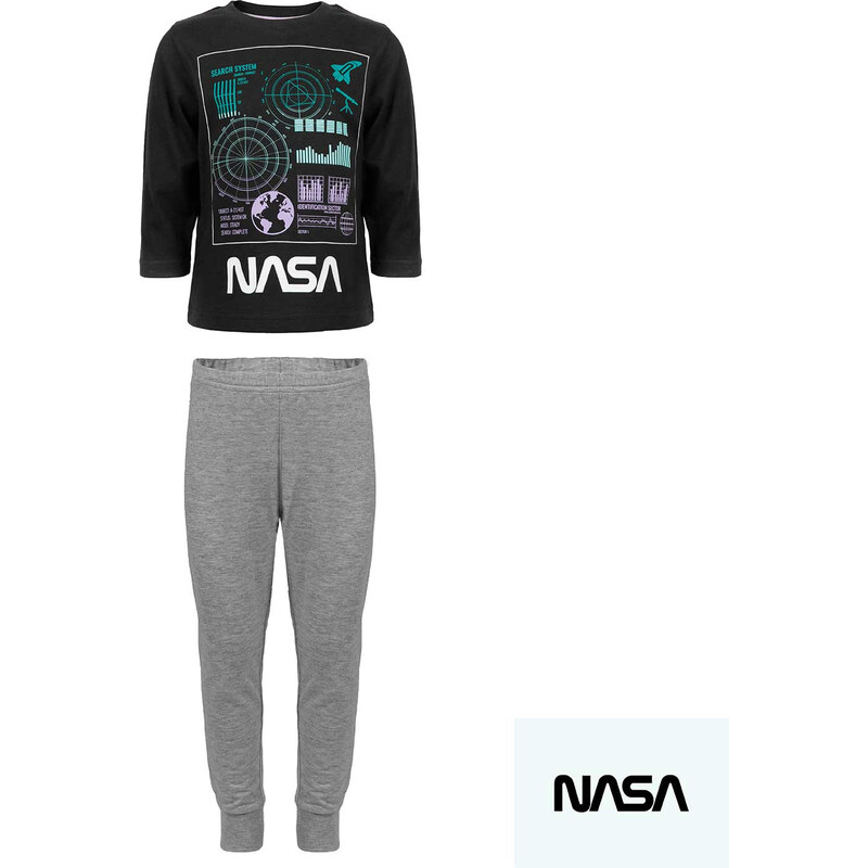 Trenýrkárna Dětské pyžamo NASA vícebarevné (39233/black) 110/116
