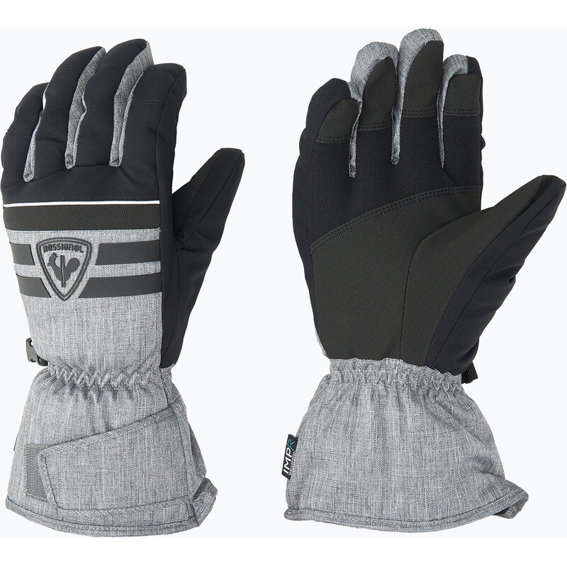 Pánské lyžařské rukavice Rossignol Tech Impr heather grey