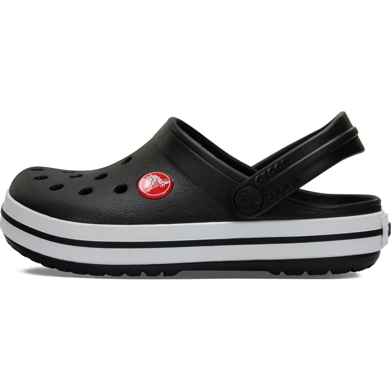 Crocs Sandály brusinková / černá / bílá