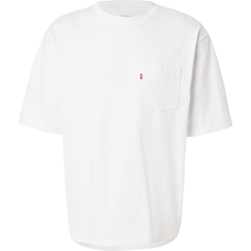 LEVIS  Tričko Half-Sleeve Pocket Tee bílá