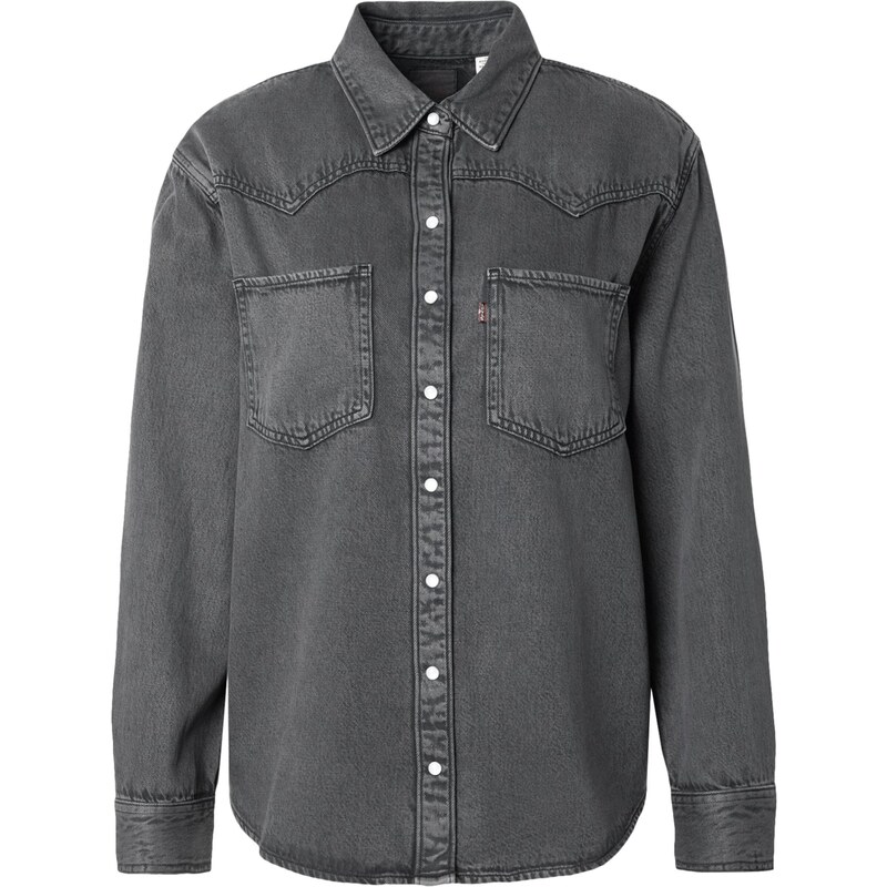 LEVIS  Halenka Teodora Western Shirt černá džínovina