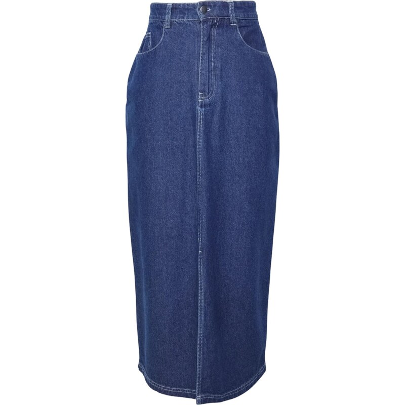 Denim Project Sukně DPMDP modrá džínovina 111327337