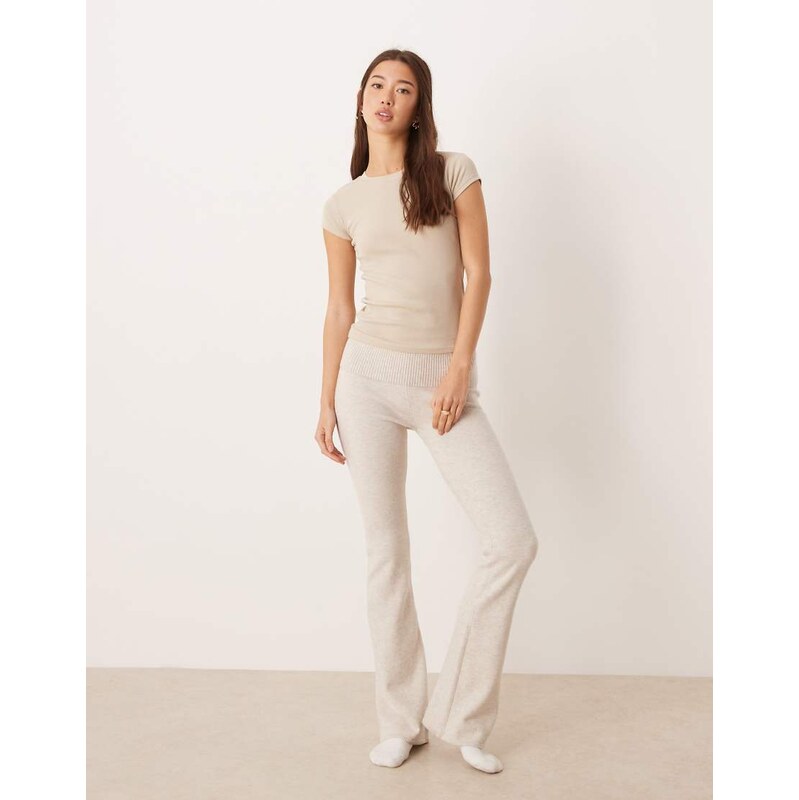 Hollister Gilly Hicks loungewear lightweight knit bootleg