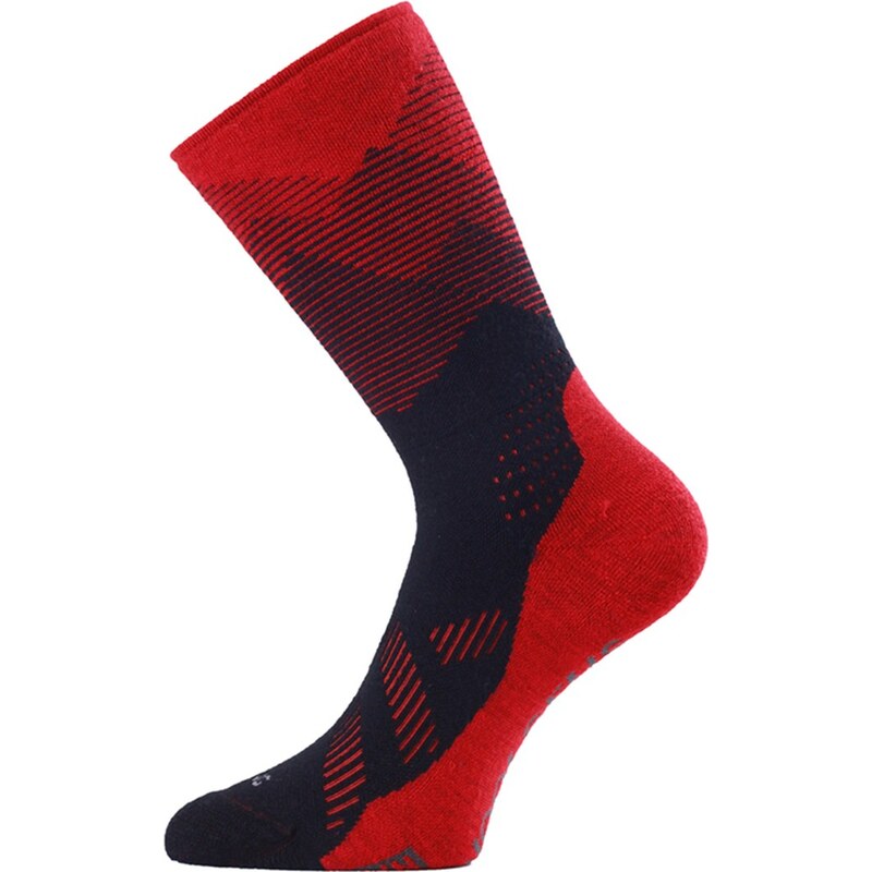 Unisex merino ponožky LASTING FWR červená 118572804