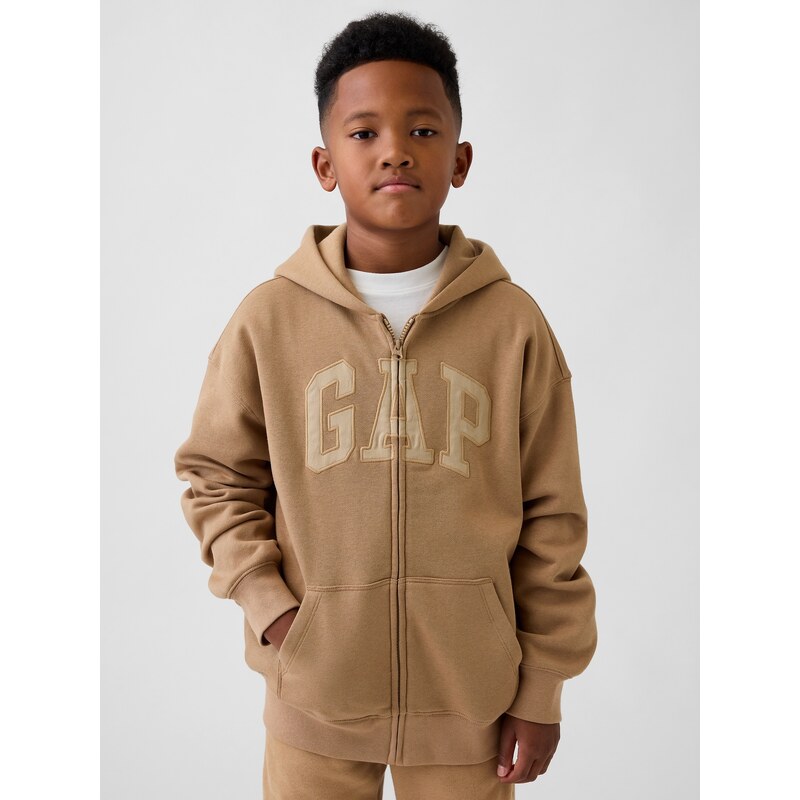 GAP Dětská mMikina s logem VintageSoft Unisex - Kluci