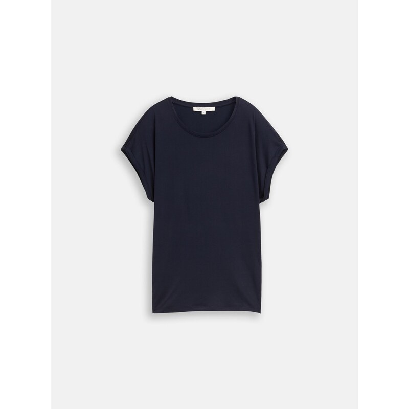 TOM TAILOR DENIM Tričko námořnická modř 73106709