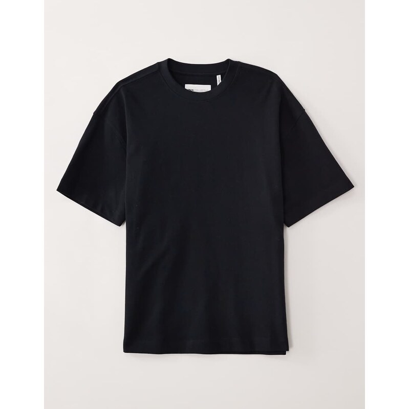 ASOS COLLECTIVE super heavyweight oversized t-shirt in black