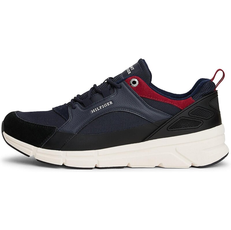 TOMMY HILFIGER Tenisky modrá / červená / černá