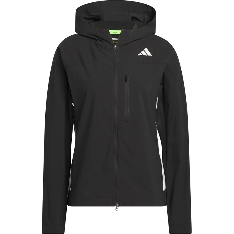 ADIDAS PERFORMANCE Sportovní bunda ADIZERO černá / bílá 111345677