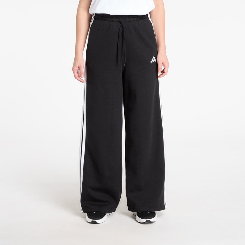 adidas Performance Tepláky adidas 3-Stripes Fleece Wide Pant Black S 111346703