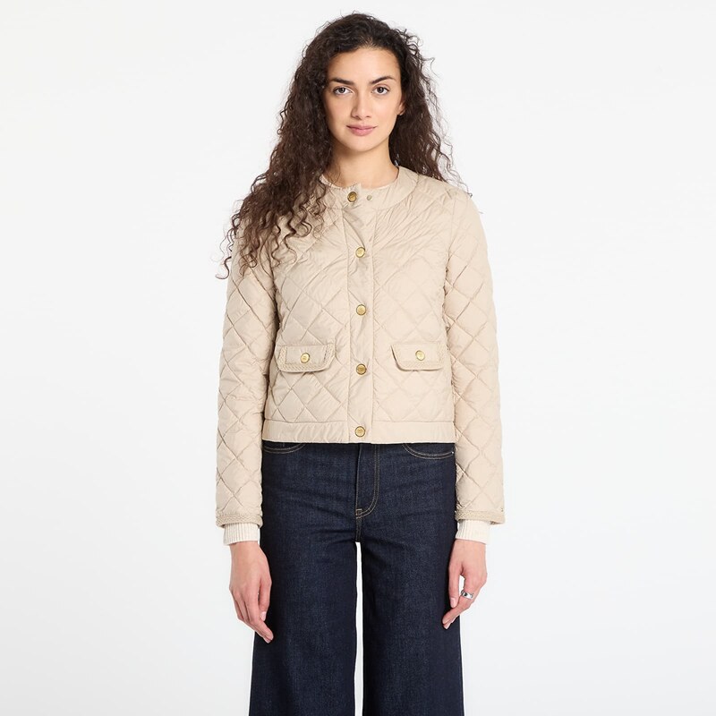 Bunda Tommy Hilfiger G/Button Quilted Reg Lady Jacket Silt M