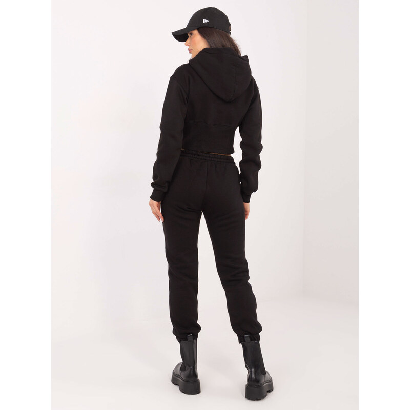 BASIC Černá dámská tepláková souprava -black 84023997