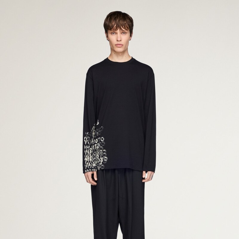 Adidas TRIČKO Y-3 GFX LONG SLEEVE