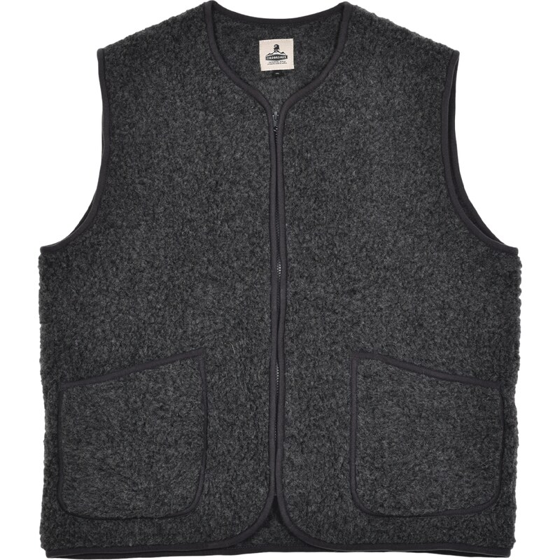 Coldbreaker Vlněná vesta Peptico Graphite S